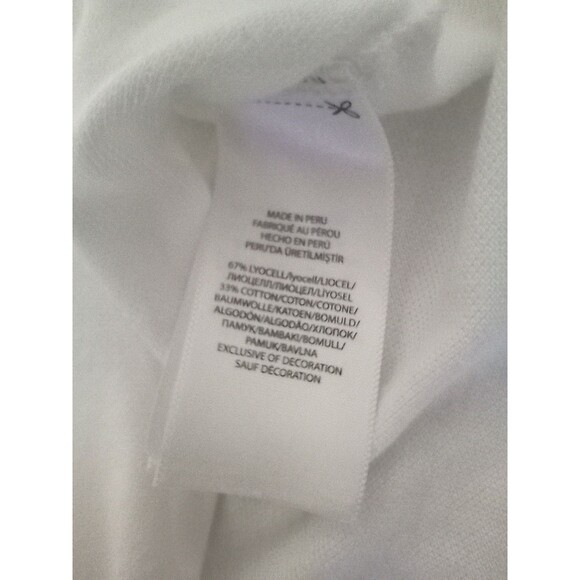 Polo Ralph Lauren SP Polo White Logo Letting Rare Womens - Picture 8 of 12